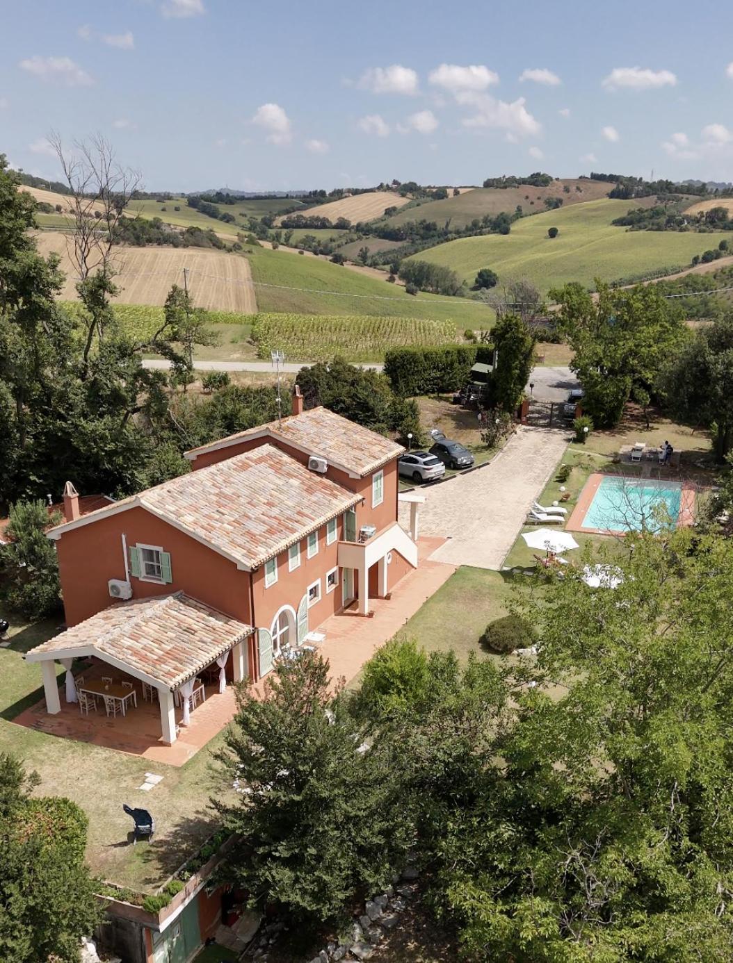 Villa Lemarche B&B Rustico Eksteriør bilde